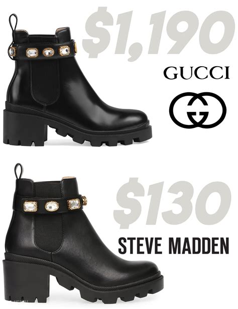 black gucci boots dupe|Gucci soho disco dupes.